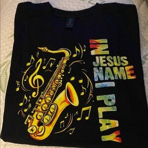 Colorful Saxophone Kids T-Shirt